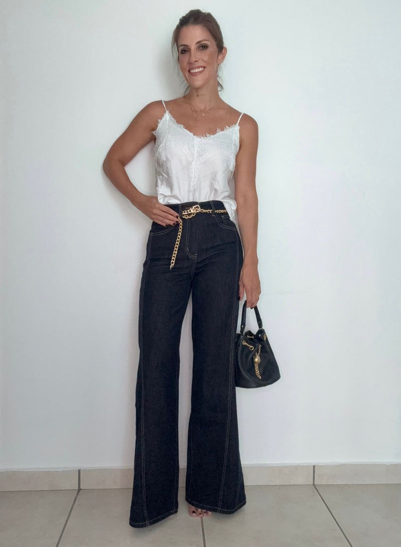 Denise wide leg jean