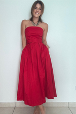 Strapless ital Dress