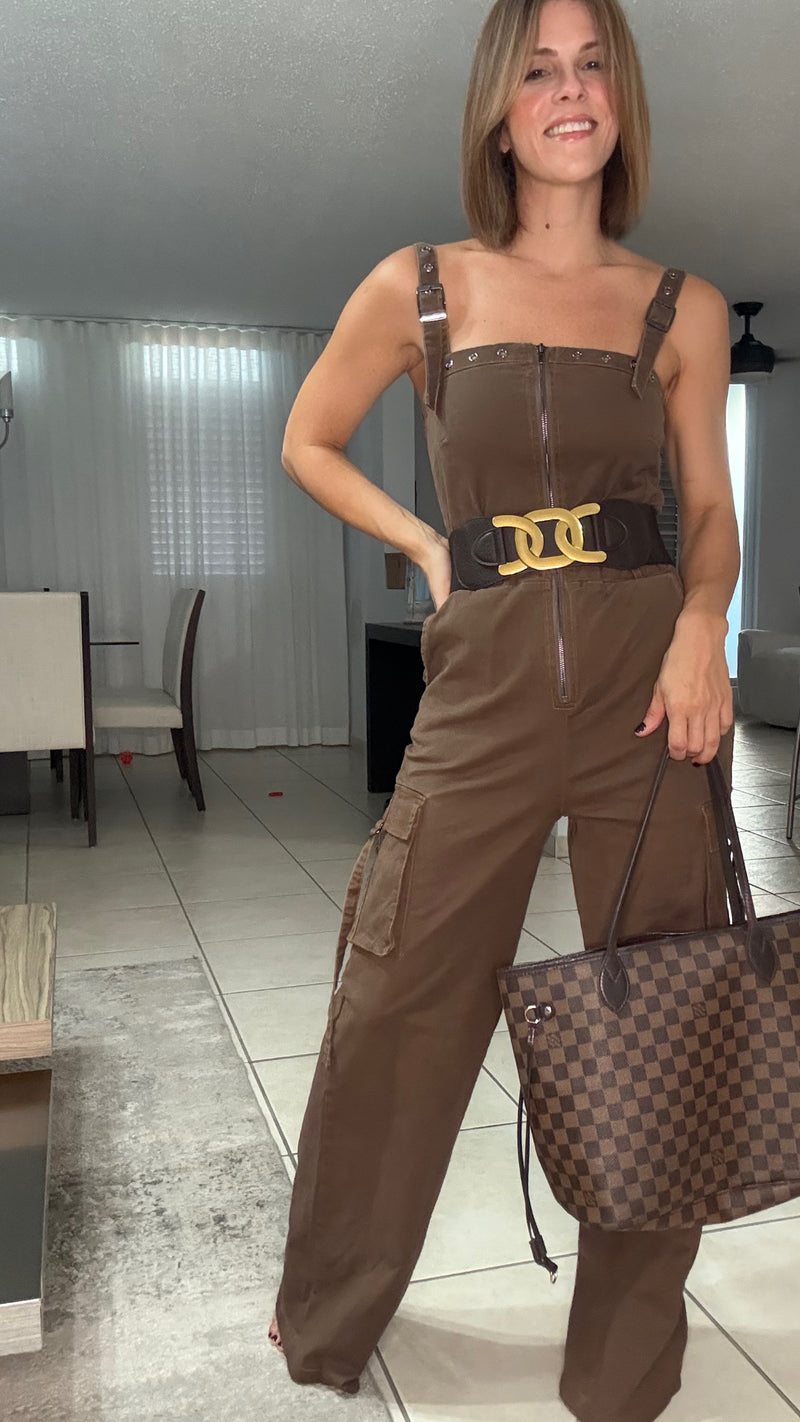 Liana Cargo Jumpsuit