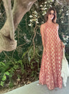 London Lorene Halter Maxi Dress