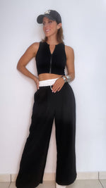 Double waisted trousers