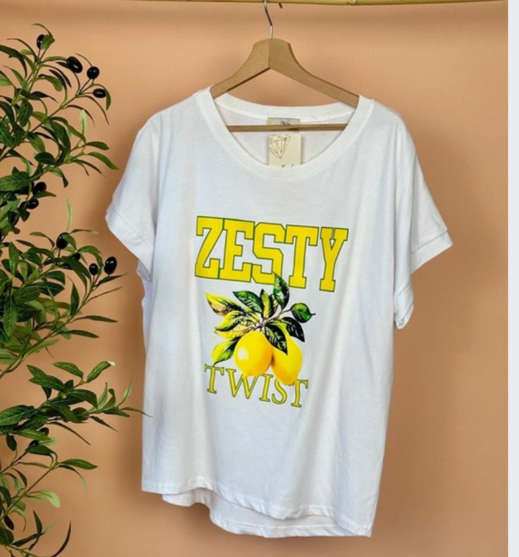 Zesty Print Itas Top