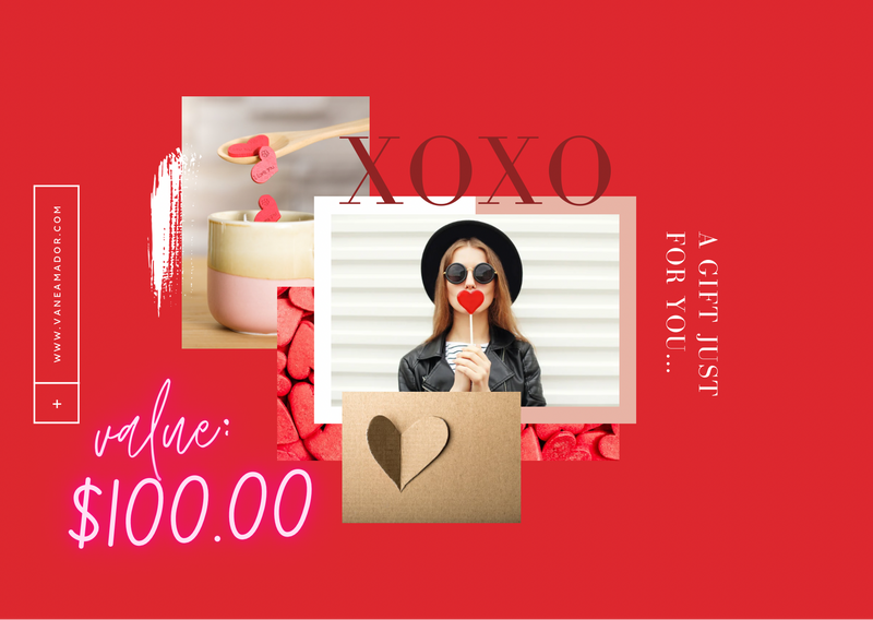 Vane Amador GIFT CARD-Valentines