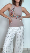 UGems & Chains top (taupe, white, or black)