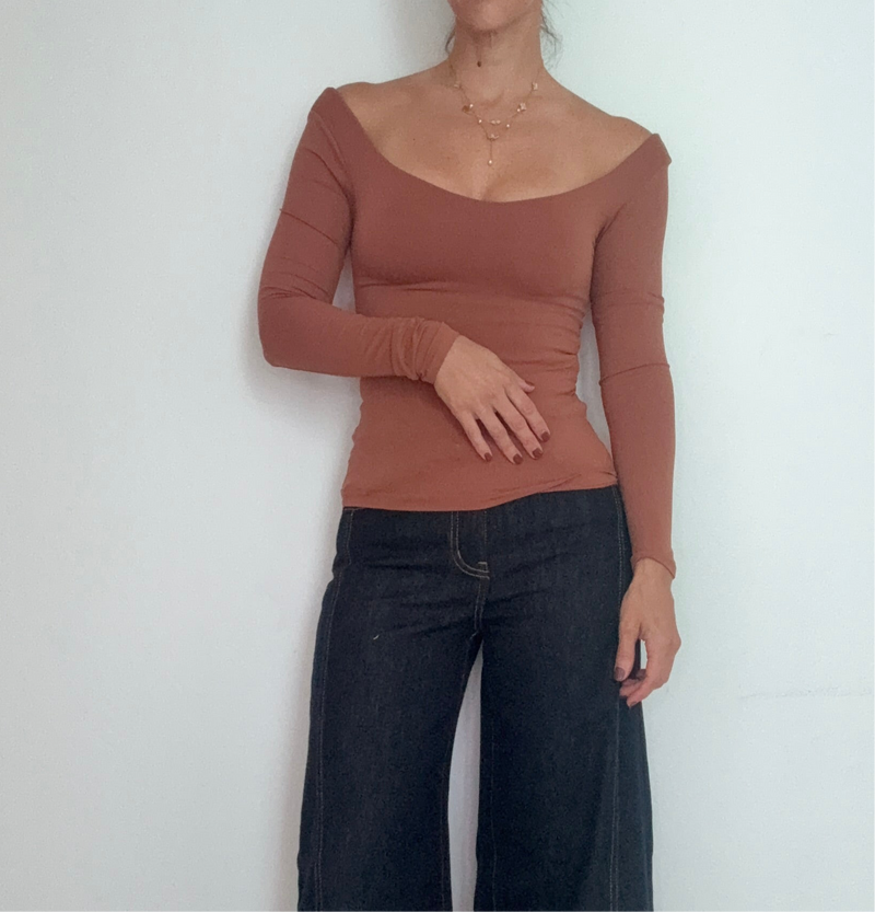 Off S Long sleeve Top