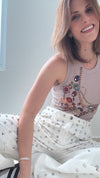 UGems & Chains top (taupe, white, or black)
