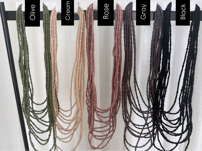Multilayering necklaces