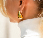 Chunky Kaila Teardrop earringso on