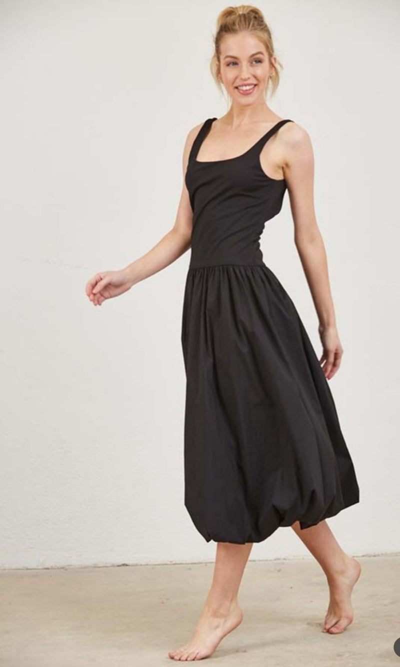 Fani bubble maxi dress