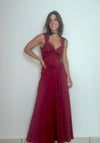 Katty dress (wine)