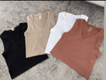 Fav Basic V Neck - Short lenght