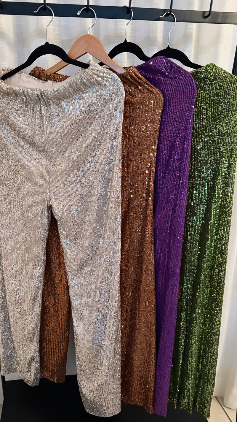 Sequin pant