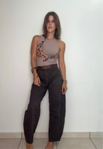 Barrel Chocolate Casual Pant