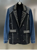 Taches & Diamonds denim blazer