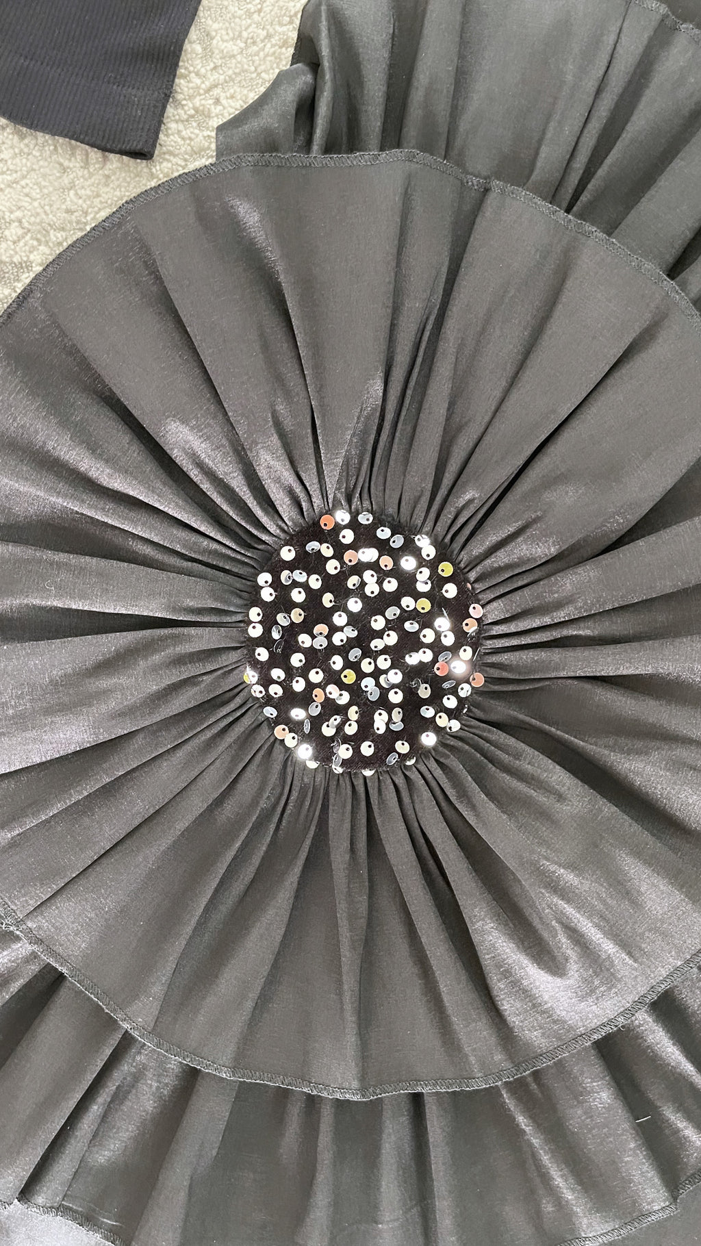 Bloomed pencil skirt