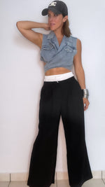 Double waisted trousers