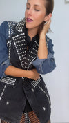 Taches & Diamonds denim blazer