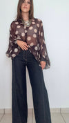 Polka dots Cape top