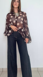 Polka dots Cape top