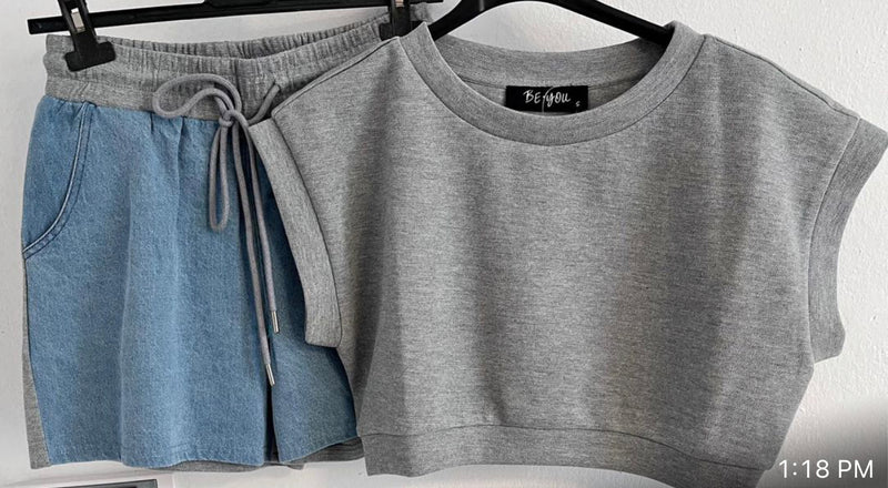 Loungewear denim set