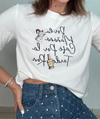 Cafe & Ron Crop Top