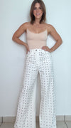 White Stud Jeans