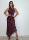 Cami Asymmetric Lace skirt