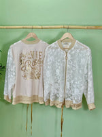 La Via in Rose Jacket/ Top