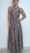 Animal print dress (Line A)