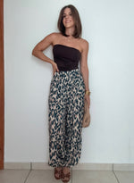 Jaz Animal Print Pant (Teal)