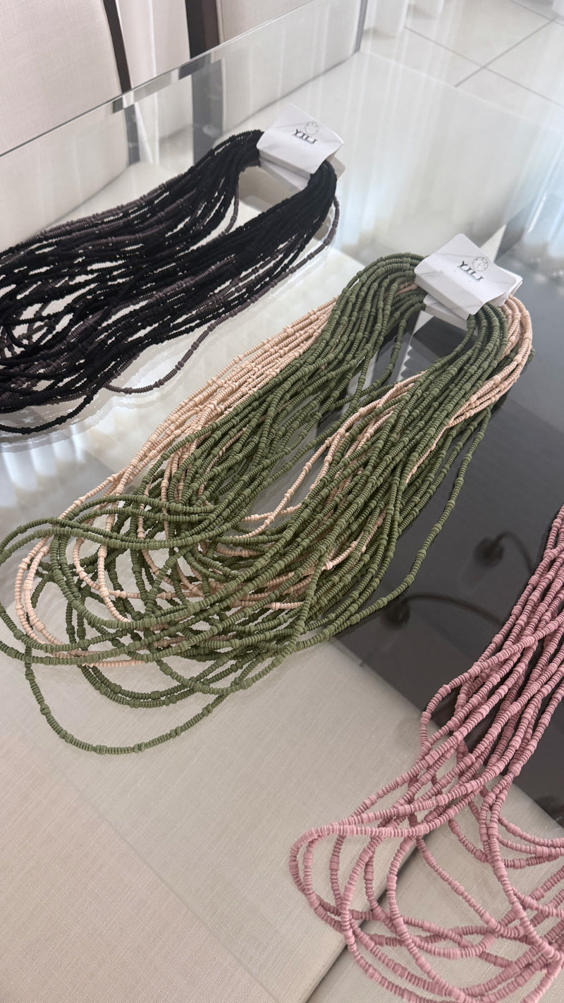 Multilayering necklaces