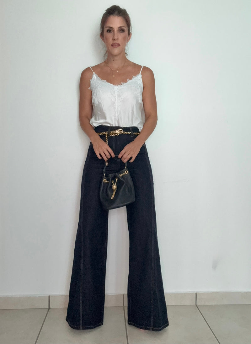 Denise wide leg jean