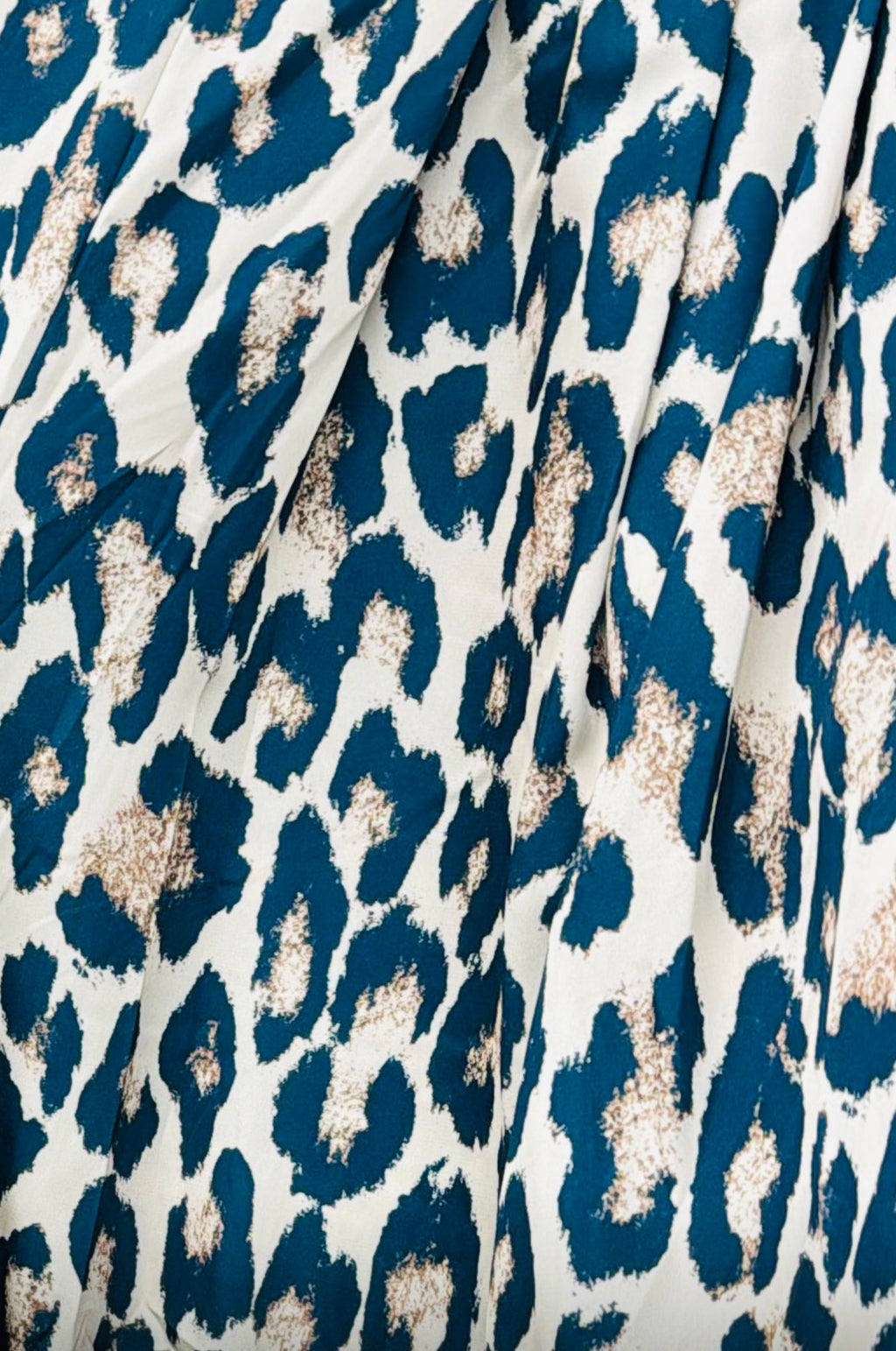 Jaz Animal Print Pant (Teal)