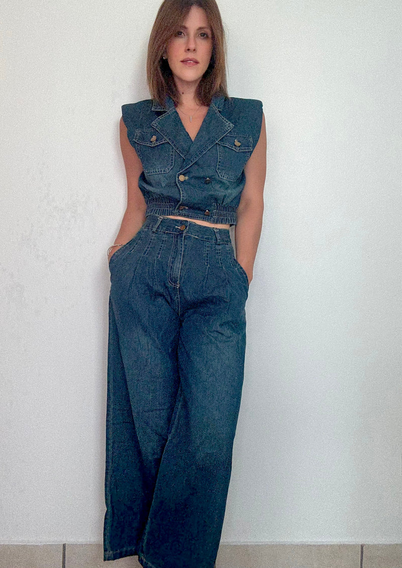 Valerie Denim Set
