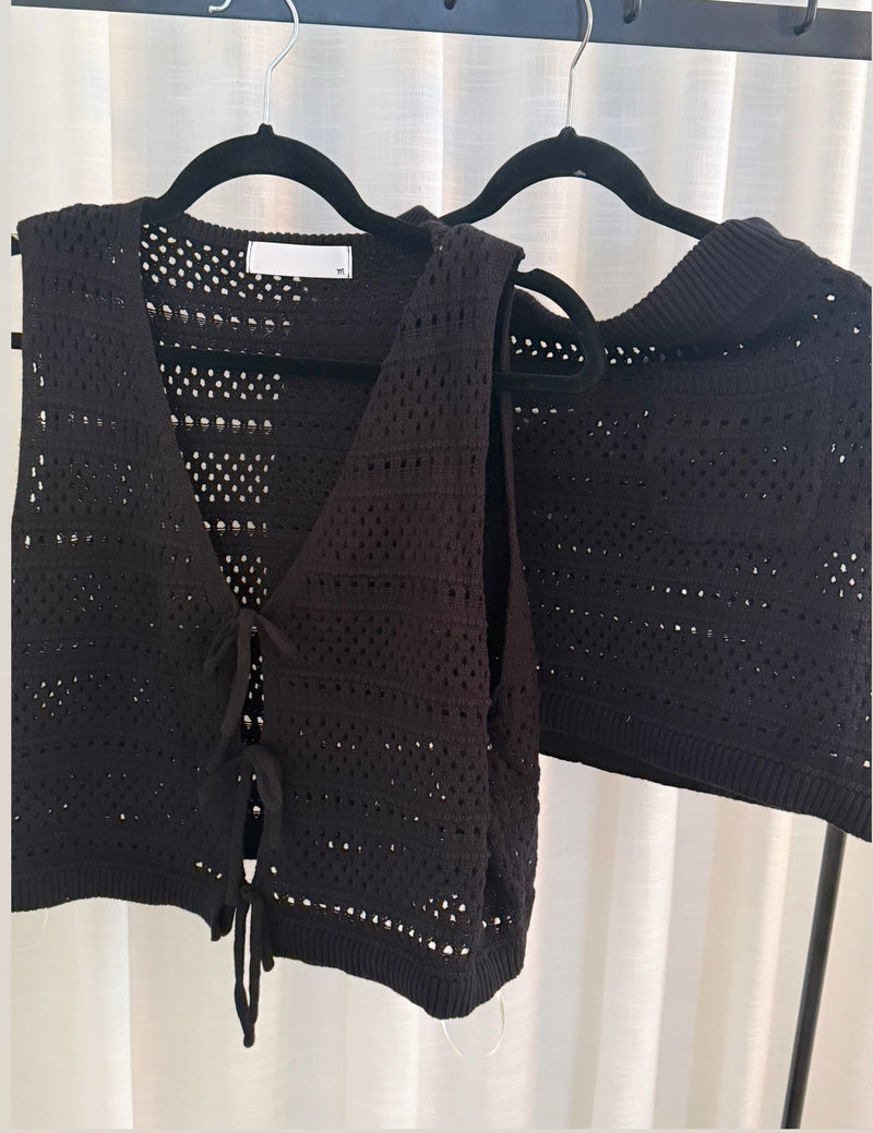 Ginevra Crochet Cover up set