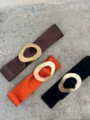 Leather belts