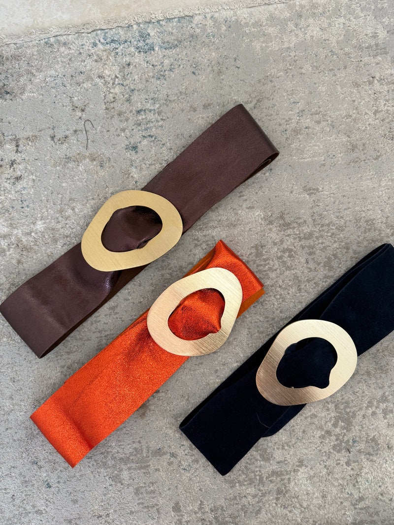 Leather belts