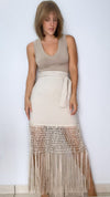 Nina Fringe Skirt