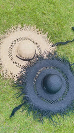 Kim rafia hat