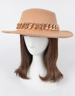 Boater style hat